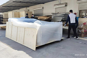 Kernel 1325C cnc laser cutter acrylic machine shipping