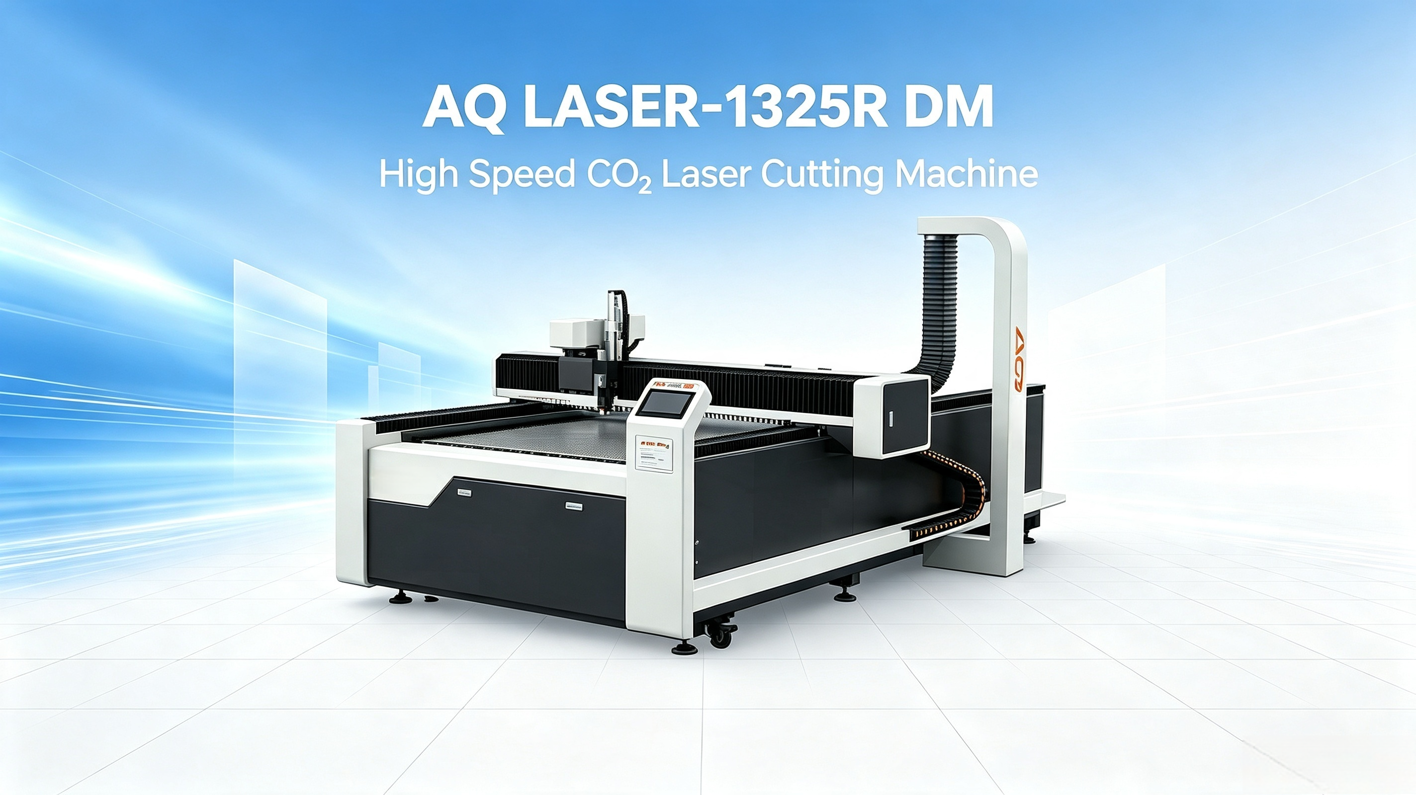 AQ LASER-1325DM high speed CO2 laser engraving cutting machine